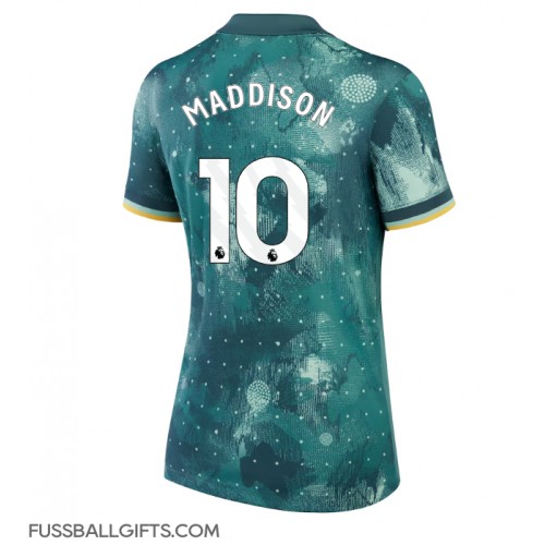 Tottenham Hotspur James Maddison #10 Fußballbekleidung 3rd trikot Damen 2024-25 Kurzarm